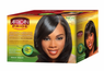 African Pride Olive Miracle Deep Cond. NO-LYE Relaxer Kit - REG
